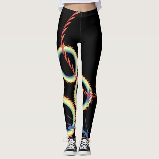 Leggings Guêtres d'ActiveWear de tricycle (Devant)