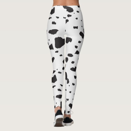 Leggings Guêtres dalmatiennes classiques d'impression (Dos)