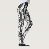 Leggings Guêtres dalmatiennes de chien (Droite)