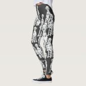Leggings Guêtres dalmatiennes de chien (Gauche)