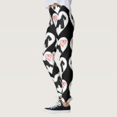 Leggings Guêtres d'amant de Schnauzer (Gauche)
