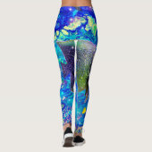 Leggings Guêtres d'Aquatica, guêtres d'océan, guêtres de (Dos)