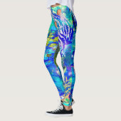Leggings Guêtres d'Aquatica, guêtres d'océan, guêtres de (Gauche)