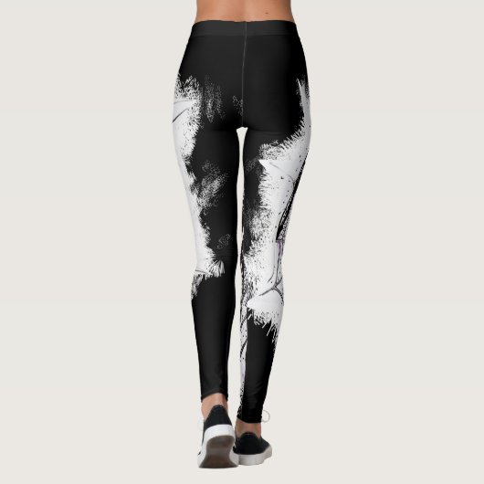 Leggings Guêtres d'araignée (Dos)