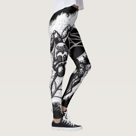 Leggings Guêtres d'araignée (Droite)