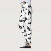 Leggings Guêtres d'araignée de sorcière de batte de (Gauche)