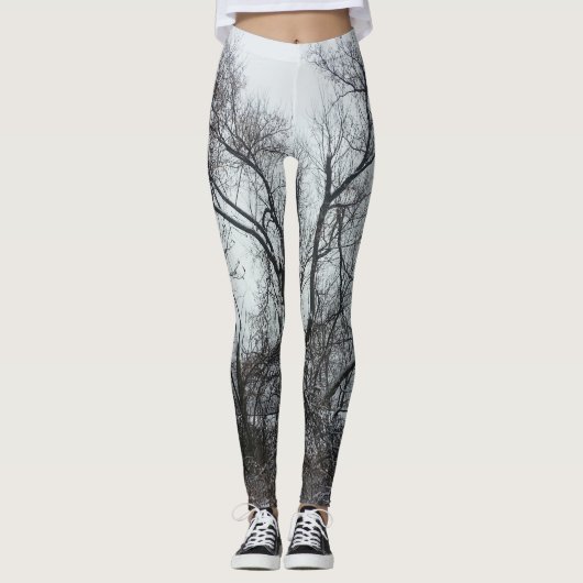 Leggings Guêtres d'arbre du Vermont (Devant)