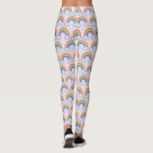 Leggings Guêtres d'ARC-EN-CIEL et de NUAGE (Dos)