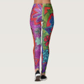 Leggings Guêtres d'art de LuckyPen (Dos)