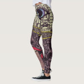 Leggings Guêtres d'art de LuckyPen (Gauche)