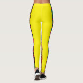 Leggings Guêtres d'art de LuckyPen (Dos)