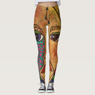 Leggings Guêtres d'art de LuckyPen