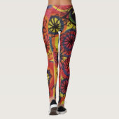 Leggings Guêtres d'art de LuckyPen (Dos)