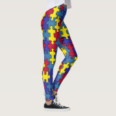 Leggings Guêtres d'autisme (Droite)