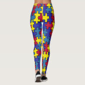 Leggings Guêtres d'autisme (Dos)