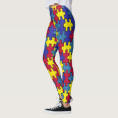 Leggings Guêtres d'autisme (Gauche)