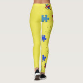 Leggings Guêtres d'autisme (Dos)