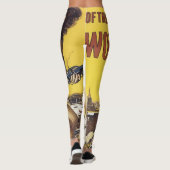 Leggings Guêtres de bande dessinée (Dos)