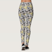 Leggings Guêtres de barbe de Schnauzer (Dos)