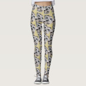 Leggings Guêtres de barbe de Schnauzer (Devant)