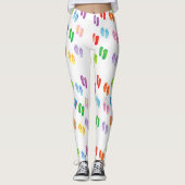 Leggings Guêtres "de bascules électroniques" (Devant)