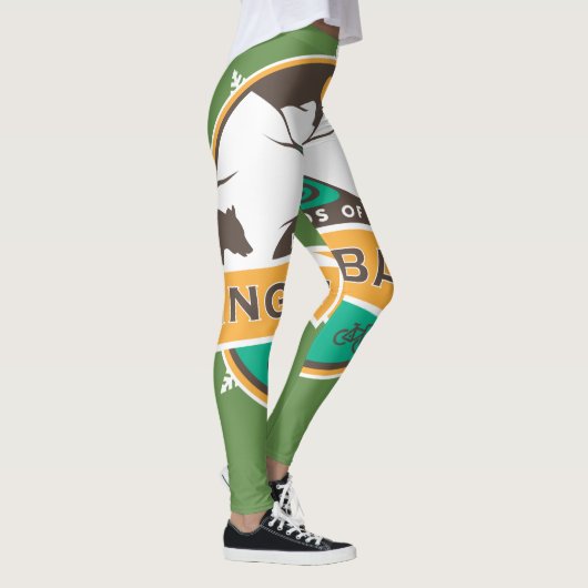 Leggings Guêtres de bingo-test (Droite)