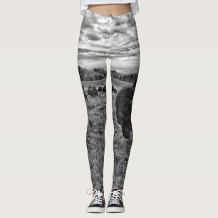 Leggings Guêtres de bison