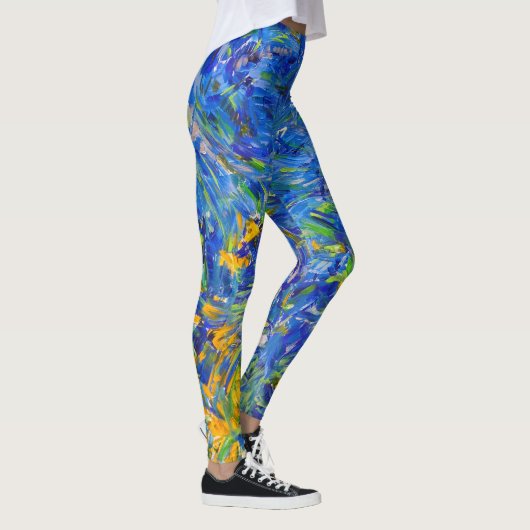 Leggings Guêtres de bleu de garçon (Droite)