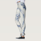 Leggings Guêtres de bleu de Victoria (Gauche)