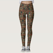 Leggings guêtres de booklovers (Devant)
