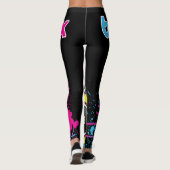 Leggings Guêtres de Boombox (Dos)