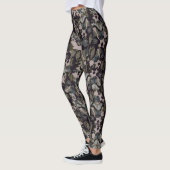 Leggings Guêtres de Boston Terrier Camo (Gauche)