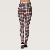 Leggings Guêtres de Bourgogne/de femmes blanches (Dos)