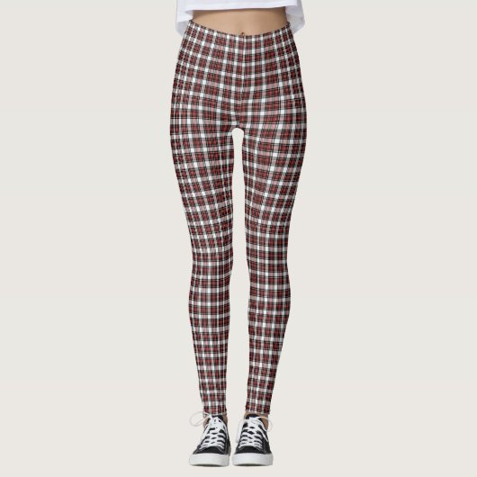 Leggings Guêtres de Bourgogne/de femmes blanches (Devant)
