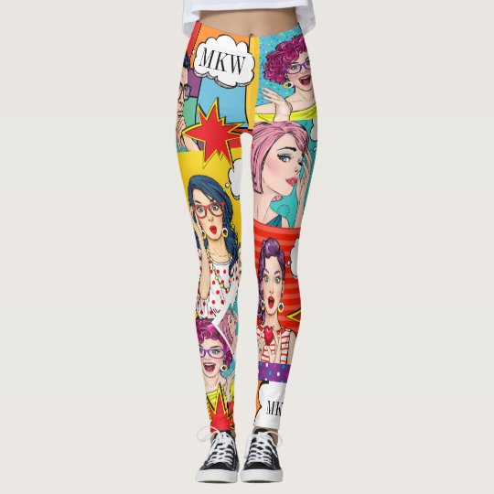 Leggings Guêtres de bruit d'ART de POP