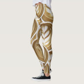 Leggings Guêtres de café d'amour (Gauche)