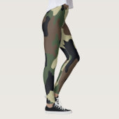 Leggings Guêtres de camouflage d'armée (Droite)