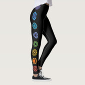 Leggings Guêtres de Chakras (Droite)