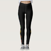 Leggings Guêtres de Chakras (Devant)