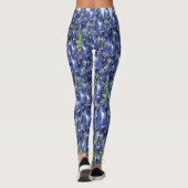 Leggings Guêtres de champ de Bluebonnet (Dos)