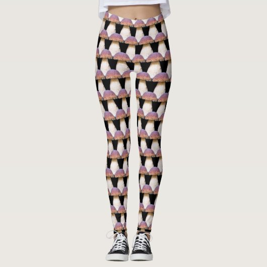 Leggings guêtres de champignon (Devant)