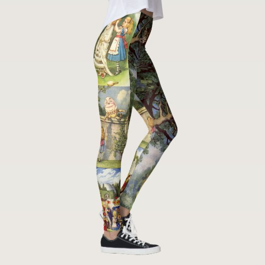 Leggings Guêtres de chat de Cheshire (Droite)