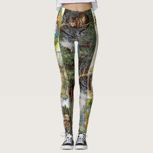 Leggings Guêtres de chat de Cheshire