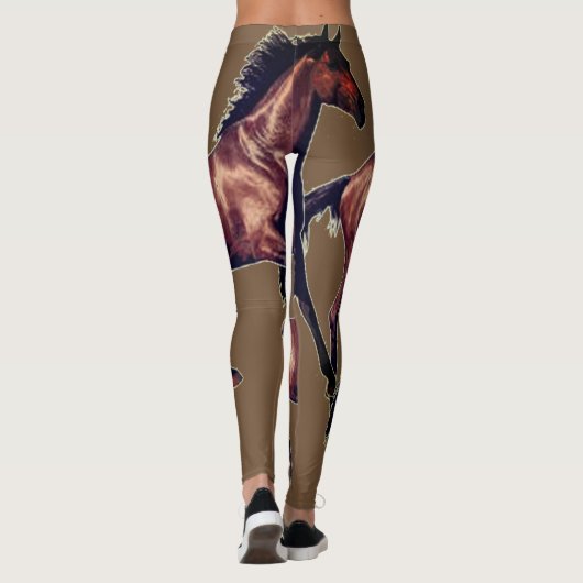 Leggings Guêtres de cheval (Dos)