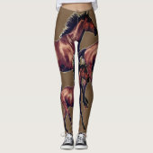 Leggings Guêtres de cheval (Devant)