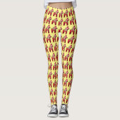 Leggings Guêtres de cheval de Dala (Devant)