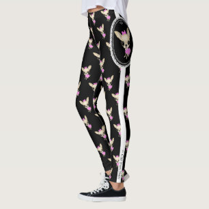 Leggings Guêtres de Chi Yum Yum - logo d'atterrisseur -