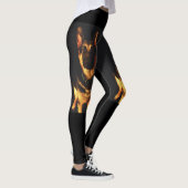 Leggings Guêtres de CHIEN de BERGER ALLEMAND (Droite)