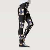 Leggings Guêtres de chien de bouledogue français (Droite)