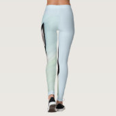 Leggings Guêtres de chien de Pomsky (Dos)